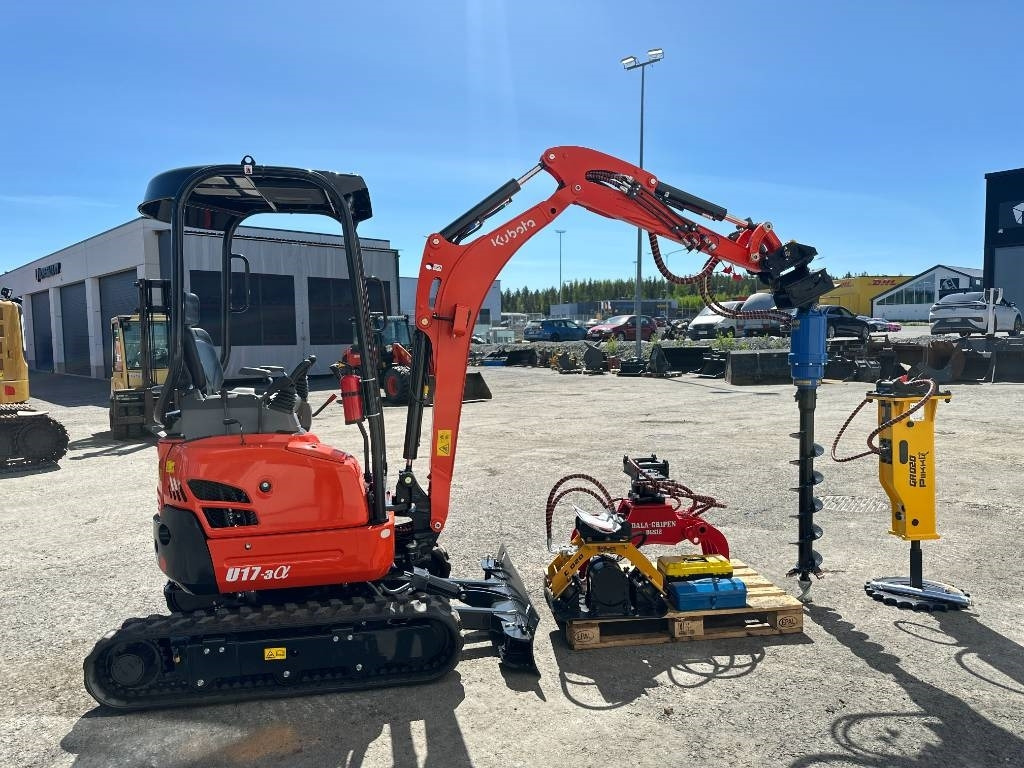 Kubota U 17-3 uusi Varustelupaketilla - حفارة مصغرة: صور 5 Kubota U 17-3 uusi Varustelupaketilla - حفارة مصغرة: صور 5