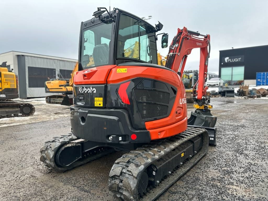 Kubota U 56-5 Uusi varusteilla - حفارة مصغرة: صور 4 Kubota U 56-5 Uusi varusteilla - حفارة مصغرة: صور 4
