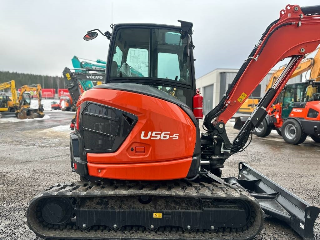 Kubota U 56-5 Uusi varusteilla - حفارة مصغرة: صور 5 Kubota U 56-5 Uusi varusteilla - حفارة مصغرة: صور 5