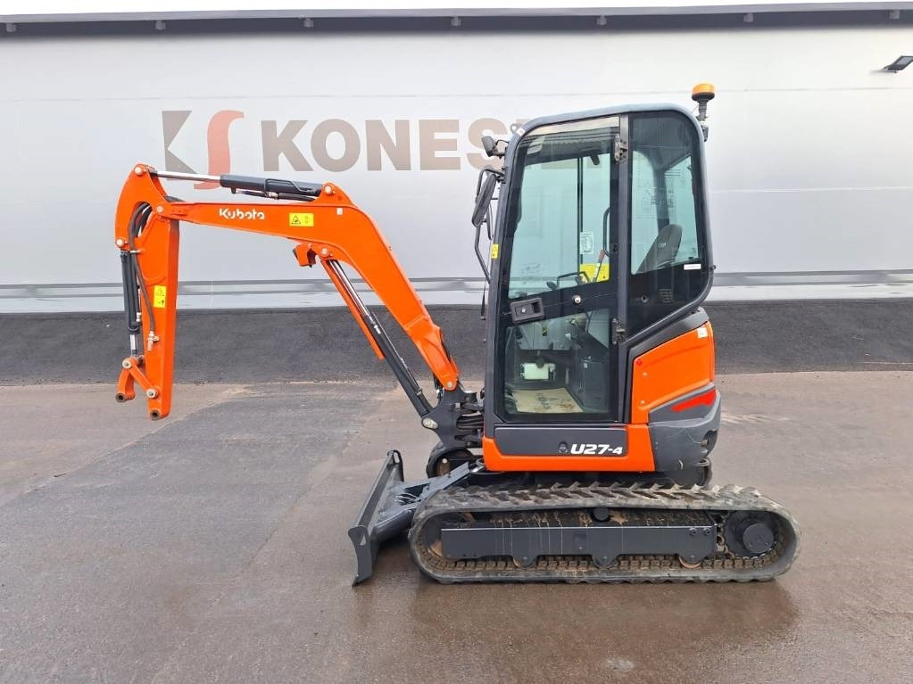 Kubota U27-4 HUOLLETTU - حفارة مصغرة: صور 1 Kubota U27-4 HUOLLETTU - حفارة مصغرة: صور 1
