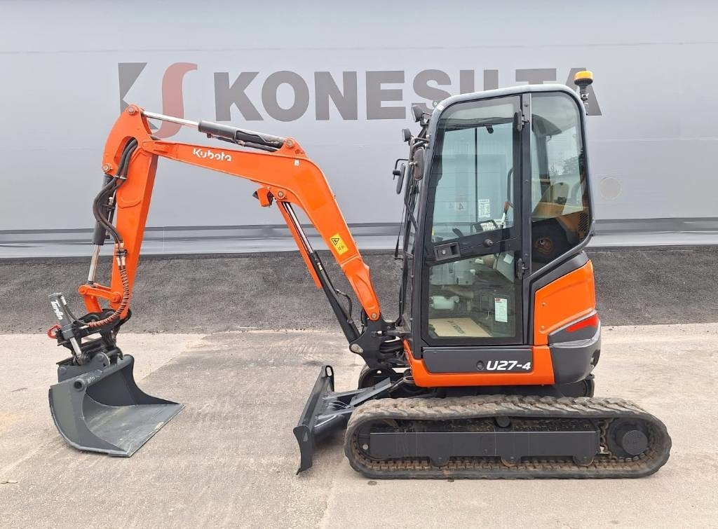 Kubota U27-4 KALLISTAJALLA, HUOLLETTU - حفارة مصغرة: صور 1 Kubota U27-4 KALLISTAJALLA, HUOLLETTU - حفارة مصغرة: صور 1