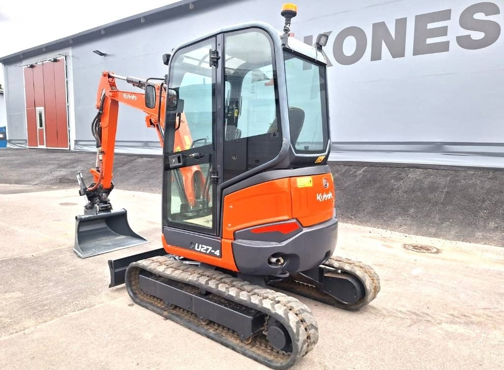Kubota U27-4 KALLISTAJALLA, HUOLLETTU - حفارة مصغرة: صور 2 Kubota U27-4 KALLISTAJALLA, HUOLLETTU - حفارة مصغرة: صور 2