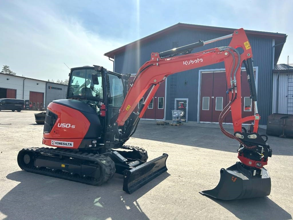جديد حفارة مصغرة Kubota U50-5 DEMO PYÖRITTÄJÄLLÄ: صور 6