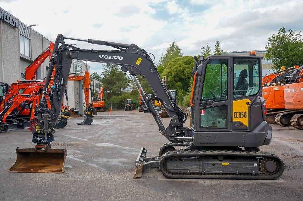 Volvo ECR58F EX-DEMO - حفارة مصغرة: صور 1 Volvo ECR58F EX-DEMO - حفارة مصغرة: صور 1