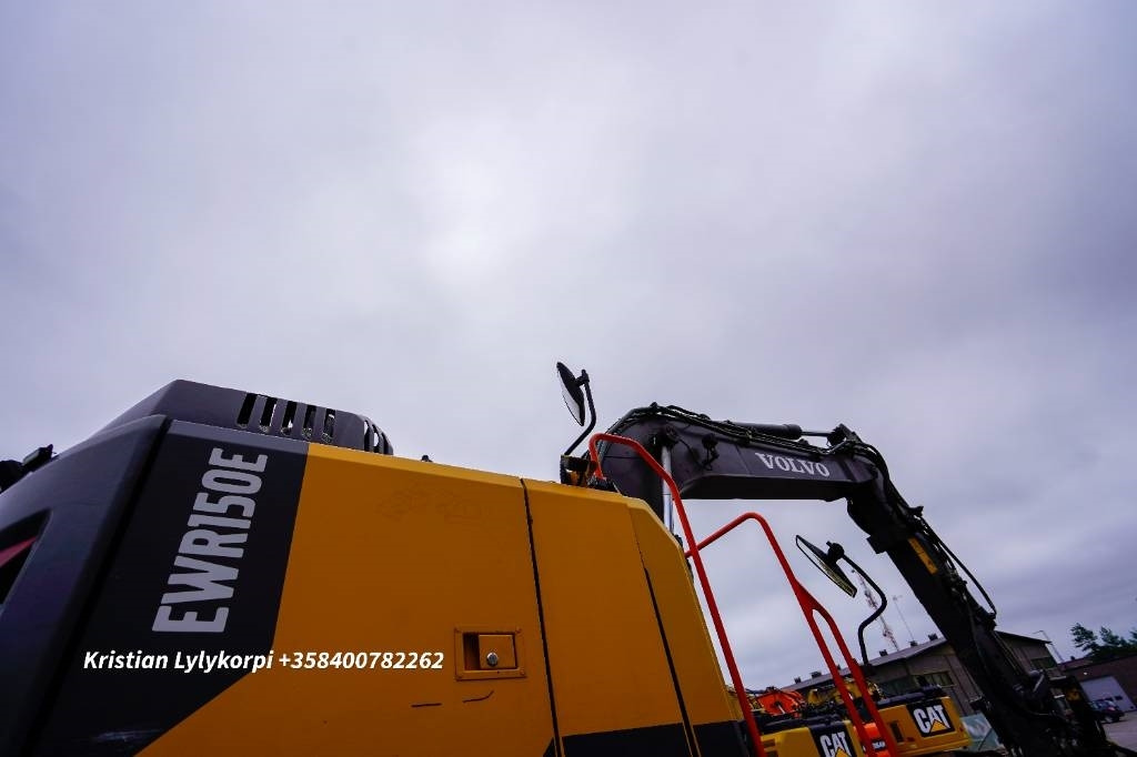 حفارة على عجلات Volvo EWR150E PYÖRÄOHJAUS: صور 14