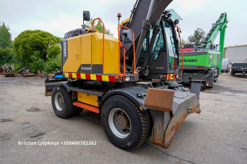 حفارة على عجلات Volvo EWR150E PYÖRÄOHJAUS: صور 7