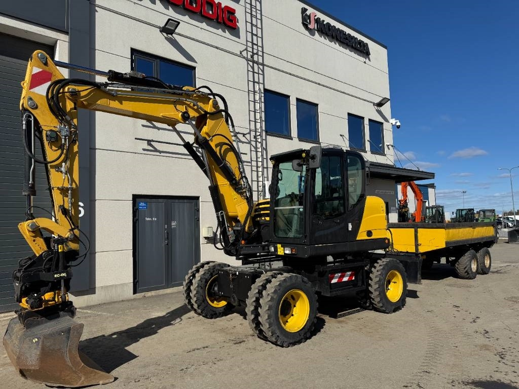 Yanmar B 110 W Hyvät varusteet / Siisti / Vähän ajettu - حفارة على عجلات: صور 3 Yanmar B 110 W Hyvät varusteet / Siisti / Vähän ajettu - حفارة على عجلات: صور 3