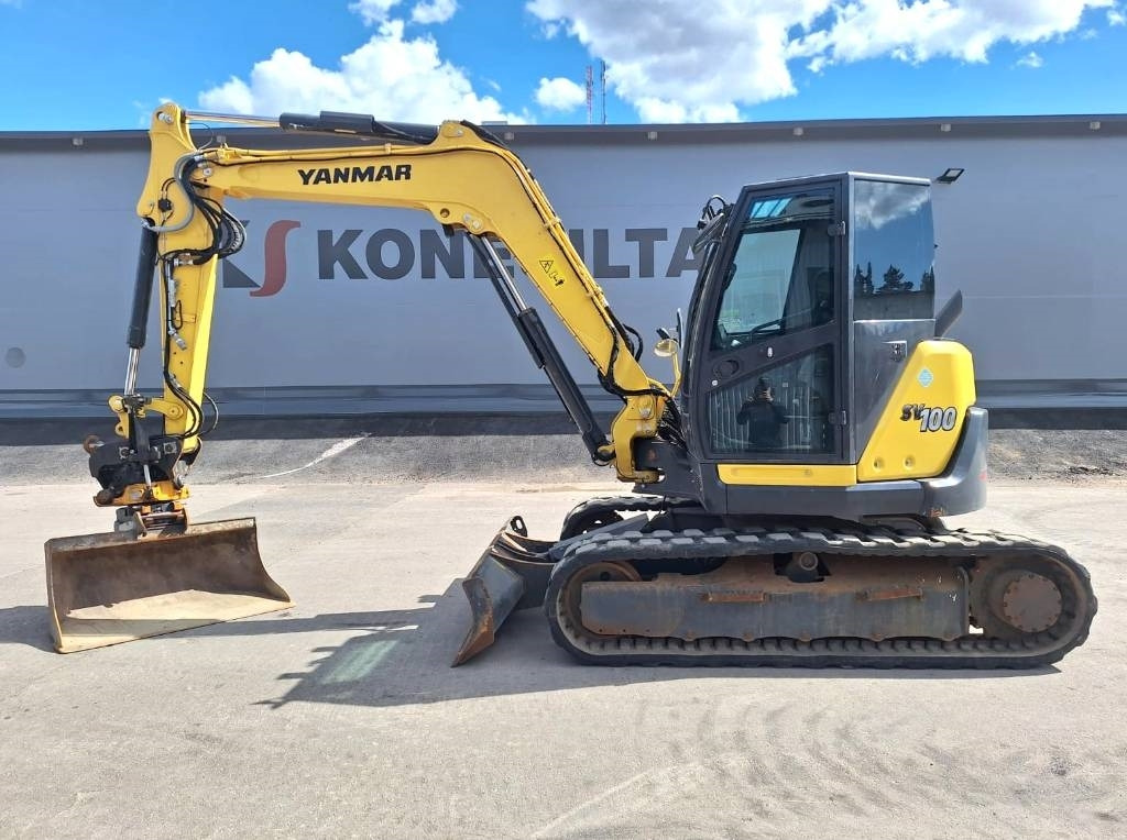 Yanmar SV100-2A PYÖRITTÄJÄLLÄ - حفارة مصغرة: صور 1 Yanmar SV100-2A PYÖRITTÄJÄLLÄ - حفارة مصغرة: صور 1