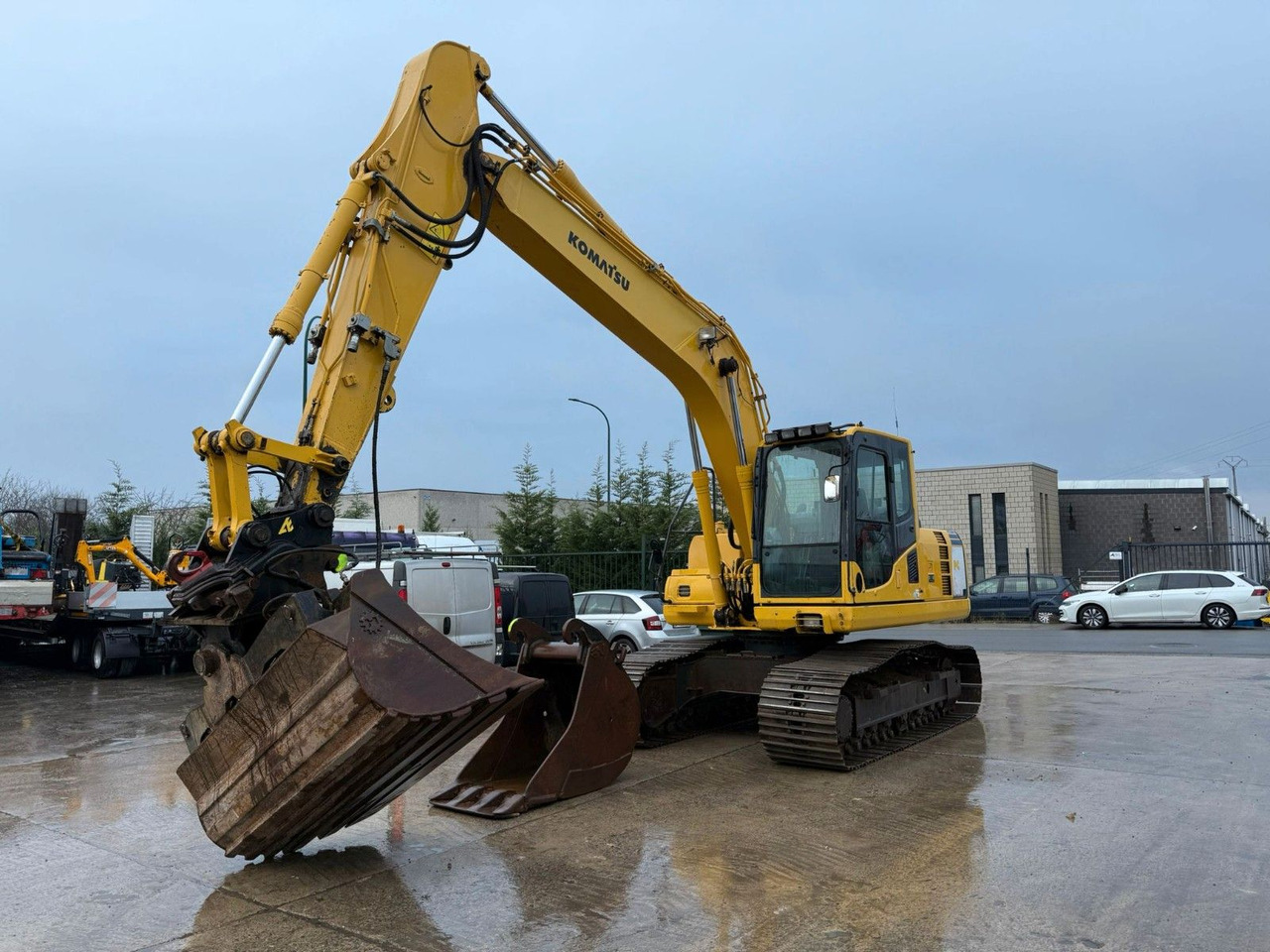 Komatsu PC160LC-8. 2 Löffel. Klima. - حفارات زحافة: صور 2 Komatsu PC160LC-8. 2 Löffel. Klima. - حفارات زحافة: صور 2