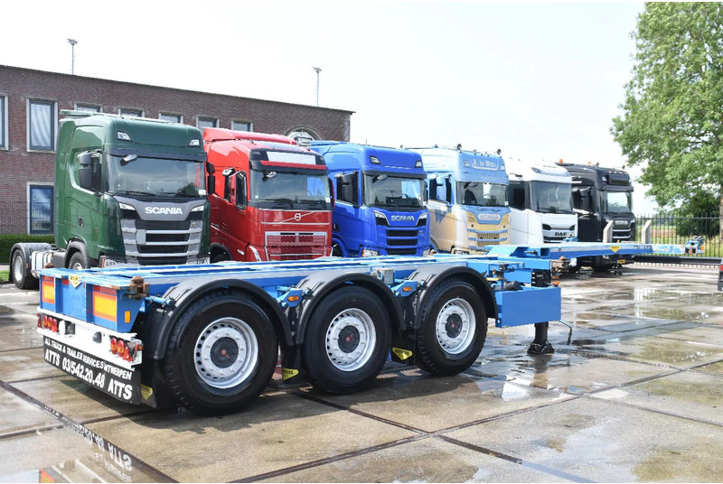 Broshuis MFCC - LIFT AXLE - SAF AXLES - DISC BRAKES - 2 x EXTENDABLE - EXCELLENT CONDITION - - شاحنات الحاويات / جسم علوي قابل للتغيير نصف مقطورة: صور 2 Broshuis MFCC - LIFT AXLE - SAF AXLES - DISC BRAKES - 2 x EXTENDABLE - EXCELLENT CONDITION - - شاحنات الحاويات / جسم علوي قابل للتغيير نصف مقطورة: صور 2