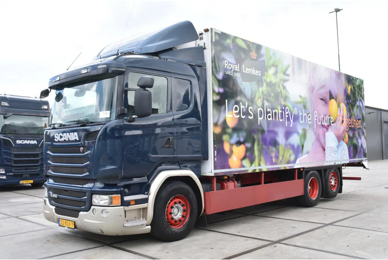 Scania R450 HL 6x2 + THERMO KING TS-300 - RETARDER - WHEELBASE: 510 CM - AIRCO - - مبردة شاحنة: صور 2 Scania R450 HL 6x2 + THERMO KING TS-300 - RETARDER - WHEELBASE: 510 CM - AIRCO - - مبردة شاحنة: صور 2