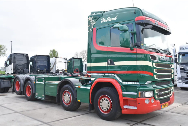 Scania R520 HL V8 8x2 - EURO 6 - MANUAL - RETARDER - WHEELBASE: 510 cm - 10 TONS FRONT AXLE - XENON - - شاحنات الحاويات / جسم علوي قابل للتغيير شاحنة: صور 3 Scania R520 HL V8 8x2 - EURO 6 - MANUAL - RETARDER - WHEELBASE: 510 cm - 10 TONS FRONT AXLE - XENON - - شاحنات الحاويات / جسم علوي قابل للتغيير شاحنة: صور 3