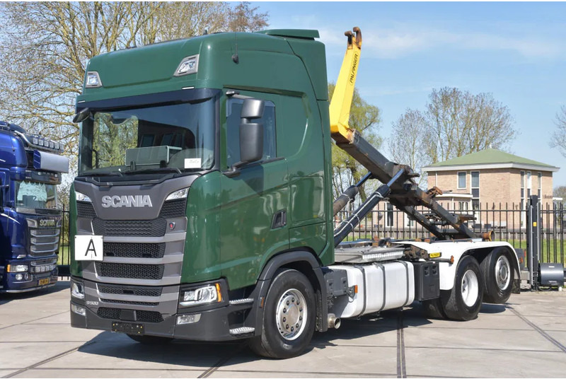 Scania S500 NGS 6x2*4 - HOOKLIFT SYSTEM - RETARDER - 313 TKM - PARK. AIRCO - WHEELBASE: 475 CM - PTO - GOOD CONDITION - - شاحنة ذات الخطاف: صور 2 Scania S500 NGS 6x2*4 - HOOKLIFT SYSTEM - RETARDER - 313 TKM - PARK. AIRCO - WHEELBASE: 475 CM - PTO - GOOD CONDITION - - شاحنة ذات الخطاف: صور 2