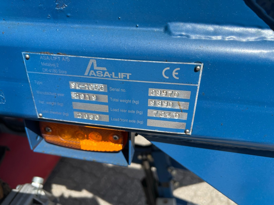 ASA-Lift ASA-LIFT SL-1022 - معدات آلة حصاد: صور 2 ASA-Lift ASA-LIFT SL-1022 - معدات آلة حصاد: صور 2