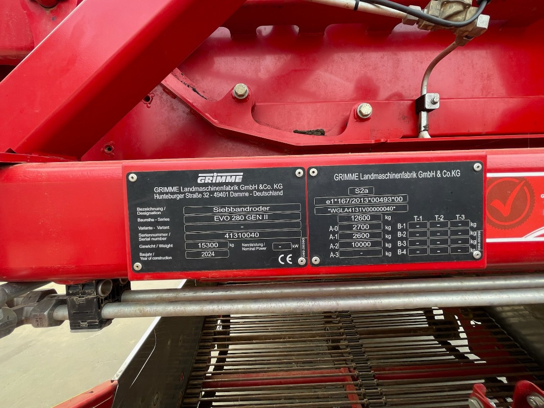 Grimme EVO 280 GEN II - آلة حصاد: صور 5 Grimme EVO 280 GEN II - آلة حصاد: صور 5