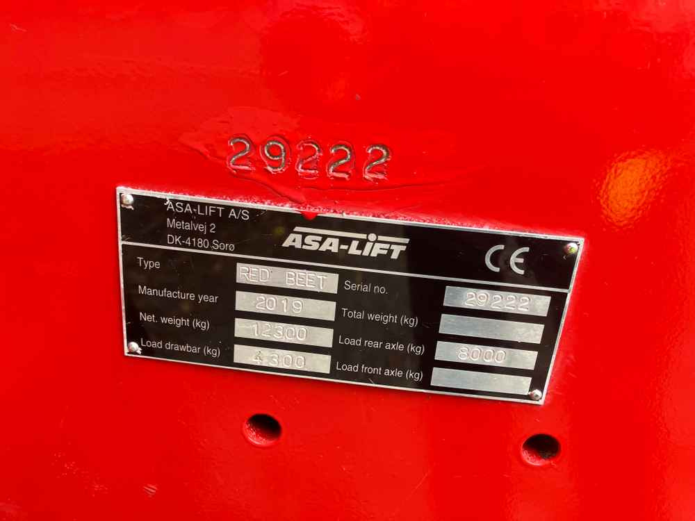 آلات الحصاد للعنب ASA-Lift Red Beet Topper: صور 14