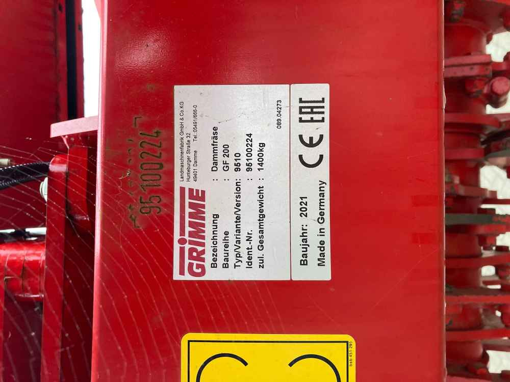 Grimme Grimme GF 200, 2 Row/ Single Bed, Hook Tine Tilla - آلة حصاد: صور 3 Grimme Grimme GF 200, 2 Row/ Single Bed, Hook Tine Tilla - آلة حصاد: صور 3