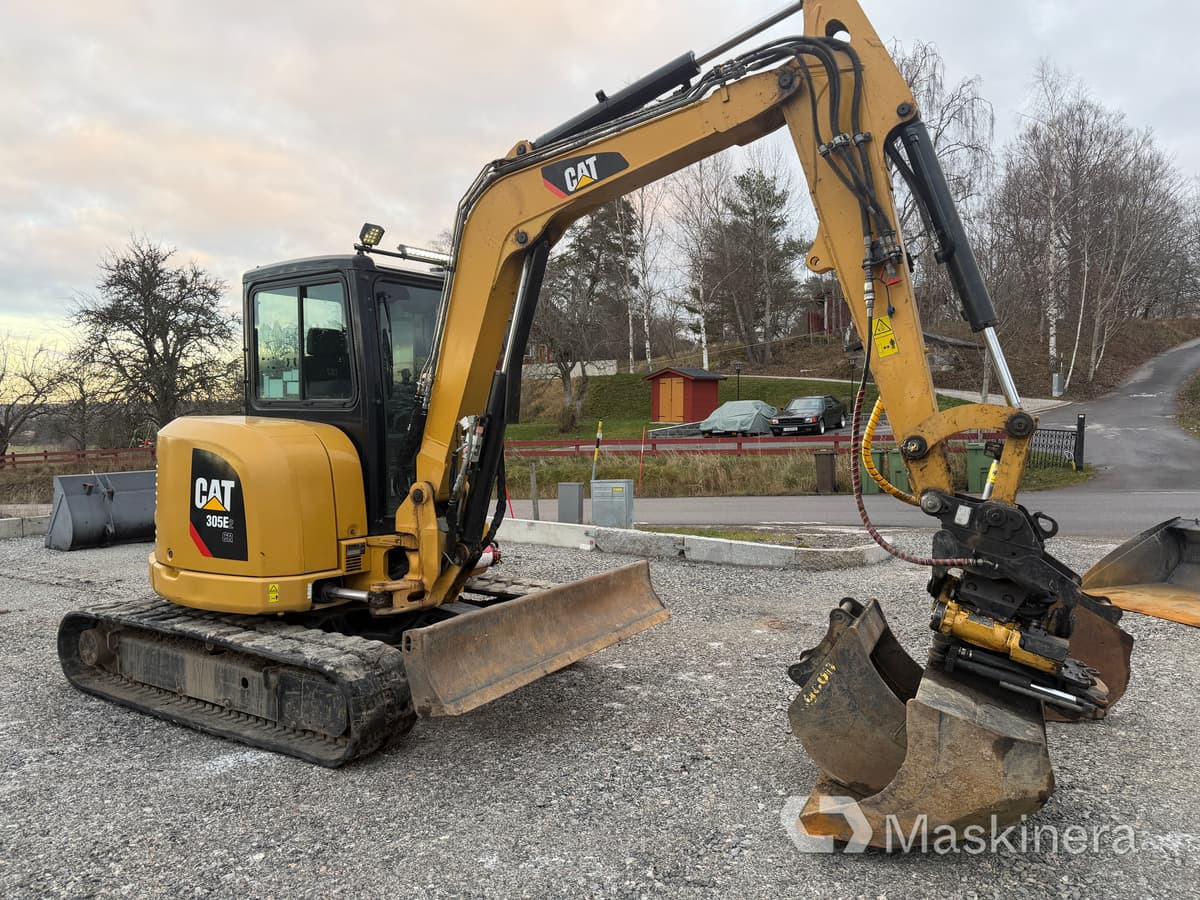 Grävmaskin CAT 305E2 CR med tillbehör - حفارات زحافة: صور 3 Grävmaskin CAT 305E2 CR med tillbehör - حفارات زحافة: صور 3