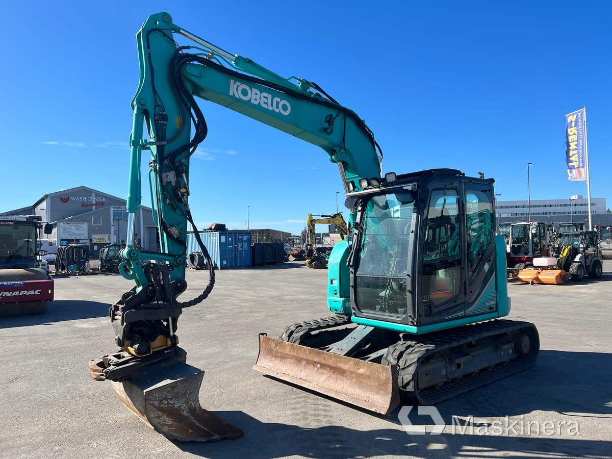 Grävmaskin Kobelco SK75SR-3E - حفارات زحافة: صور 1 Grävmaskin Kobelco SK75SR-3E - حفارات زحافة: صور 1