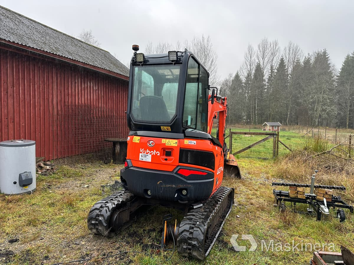 Grävmaskin Kubota U27-4 - حفارات زحافة: صور 5 Grävmaskin Kubota U27-4 - حفارات زحافة: صور 5