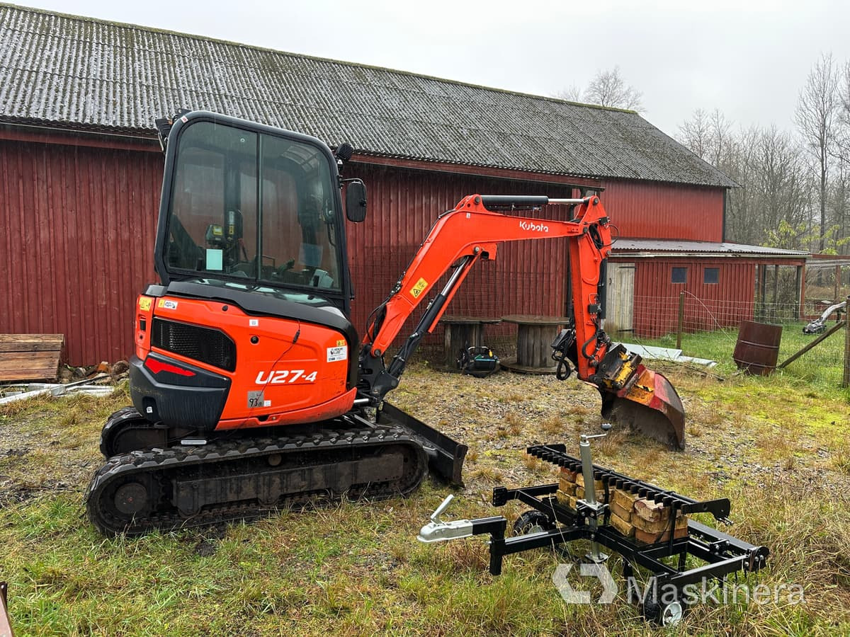 Grävmaskin Kubota U27-4 - حفارات زحافة: صور 4 Grävmaskin Kubota U27-4 - حفارات زحافة: صور 4
