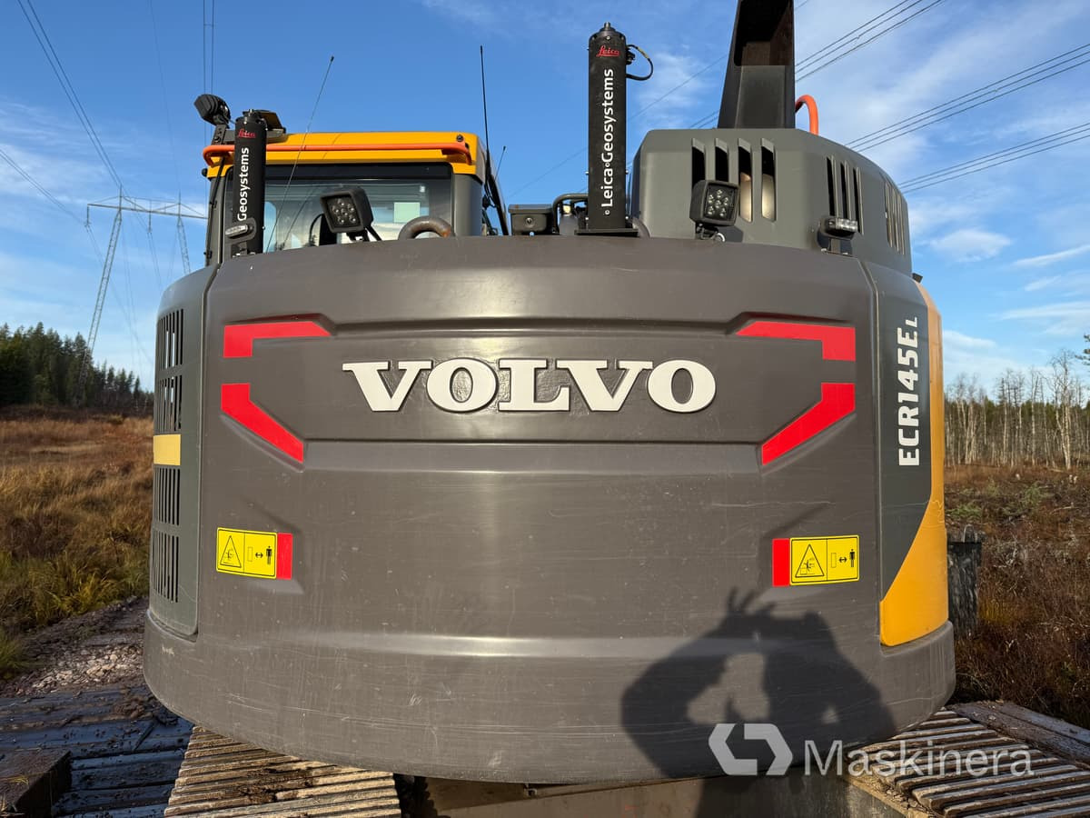 حفارات زحافة Grävmaskin Volvo ECR145EL: صور 14 حفارات زحافة Grävmaskin Volvo ECR145EL: صور 14