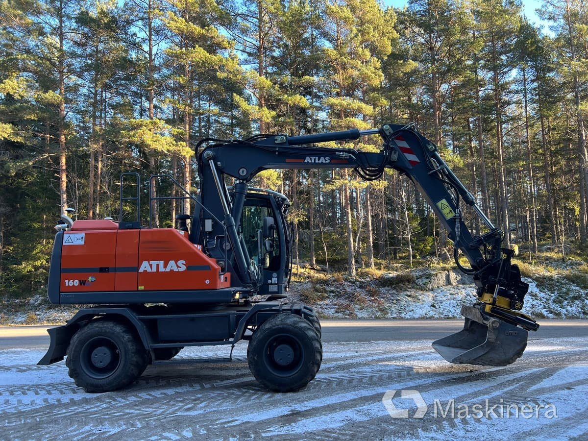 Hjulgrävare Atlas 160 W med grävsystem - حفارات زحافة: صور 4 Hjulgrävare Atlas 160 W med grävsystem - حفارات زحافة: صور 4
