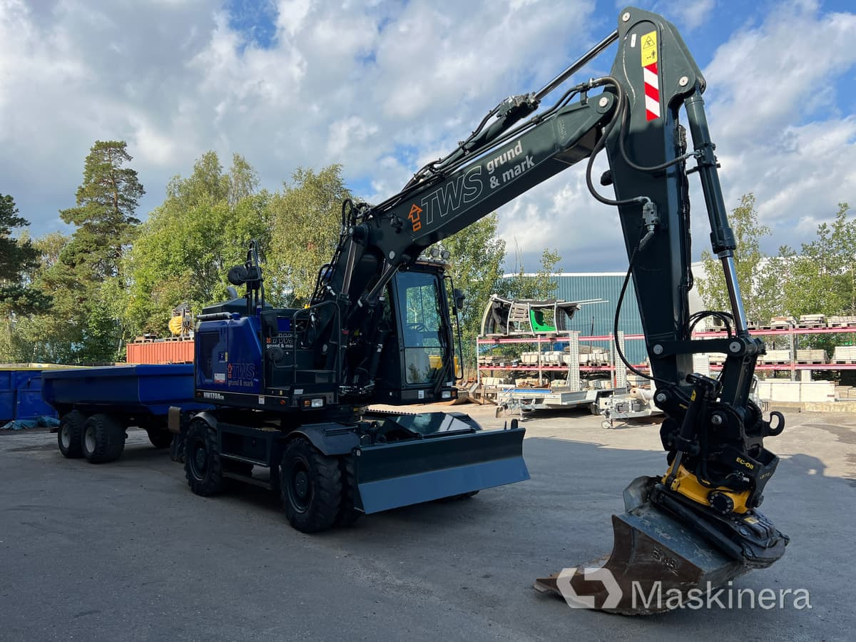 Hjulgrävare Hyundai HW170A CR med tillbehör - حفارات زحافة: صور 3 Hjulgrävare Hyundai HW170A CR med tillbehör - حفارات زحافة: صور 3