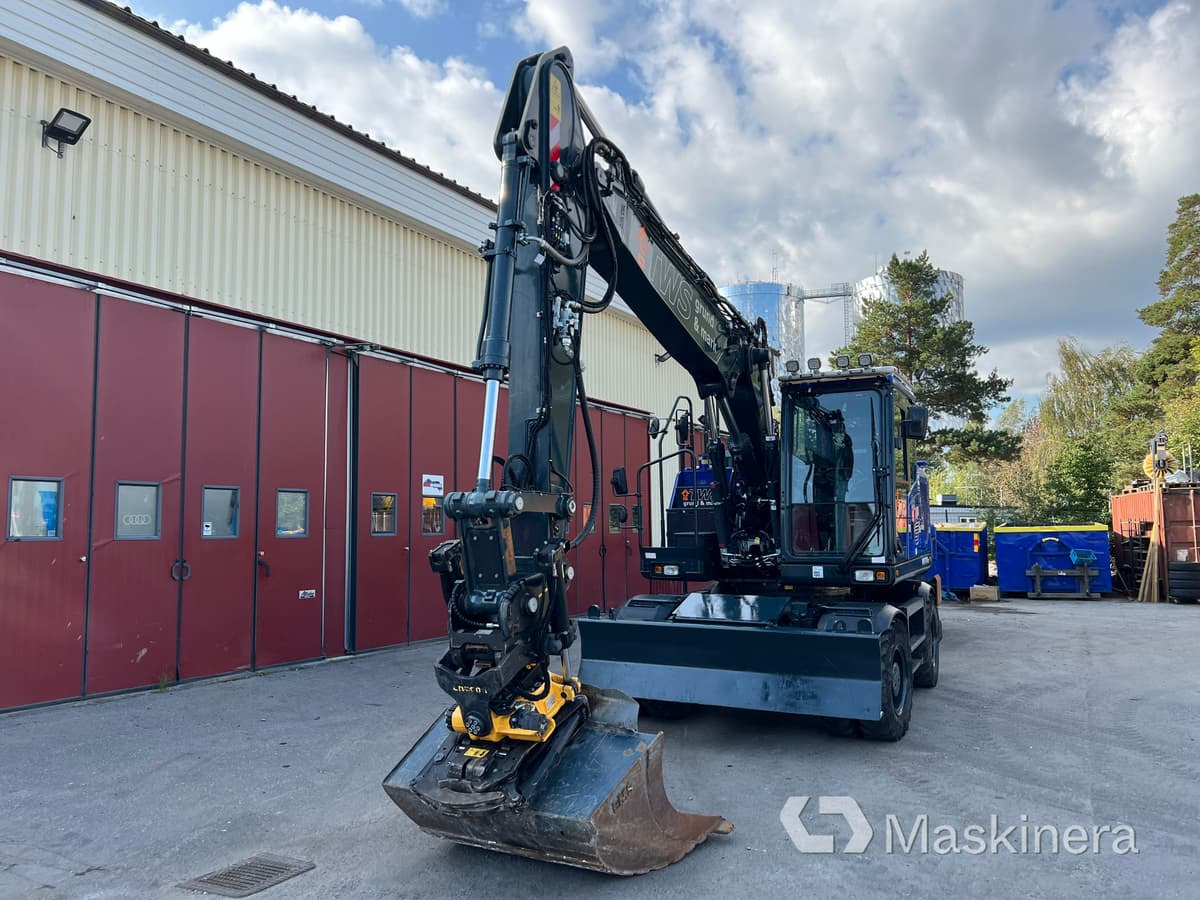 Hjulgrävare Hyundai HW170A CR med tillbehör - حفارات زحافة: صور 2 Hjulgrävare Hyundai HW170A CR med tillbehör - حفارات زحافة: صور 2