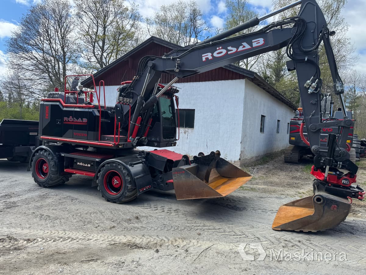 Hjulgrävare Volvo EW160E med kärra - حفارات زحافة: صور 4 Hjulgrävare Volvo EW160E med kärra - حفارات زحافة: صور 4