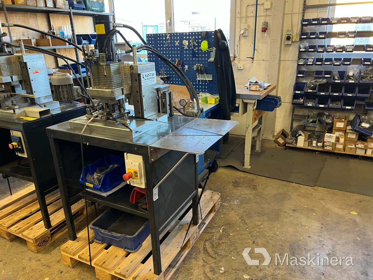 Hydraulisk press Santas Mekaniska DS88 - مكبس ثني: صور 2 Hydraulisk press Santas Mekaniska DS88 - مكبس ثني: صور 2