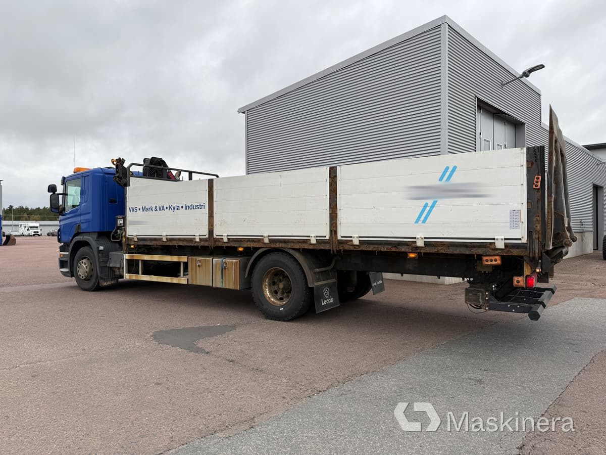 Kranbil Scania P320 - شاحنات مسطحة, شاحنة كرين: صور 3 Kranbil Scania P320 - شاحنات مسطحة, شاحنة كرين: صور 3