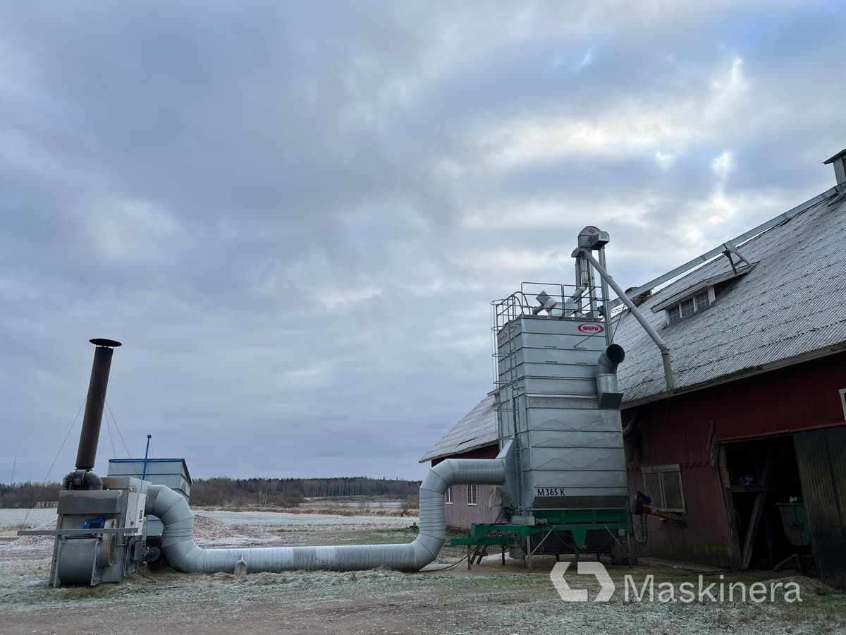 Mepu M365K & Mabre GDS 580 C65 Spannmålstork Mepu M365 K med flispanna Mabre GDS580C65 - الات ومعدات معاملات مابعد الحصاد: صور 1 Mepu M365K & Mabre GDS 580 C65 Spannmålstork Mepu M365 K med flispanna Mabre GDS580C65 - الات ومعدات معاملات مابعد الحصاد: صور 1