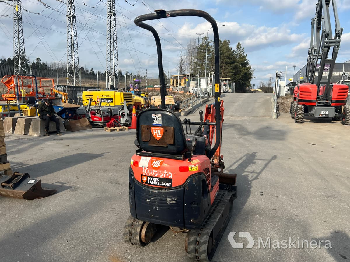 Minigrävare Kubota K008-3 - حفارات زحافة: صور 5 Minigrävare Kubota K008-3 - حفارات زحافة: صور 5