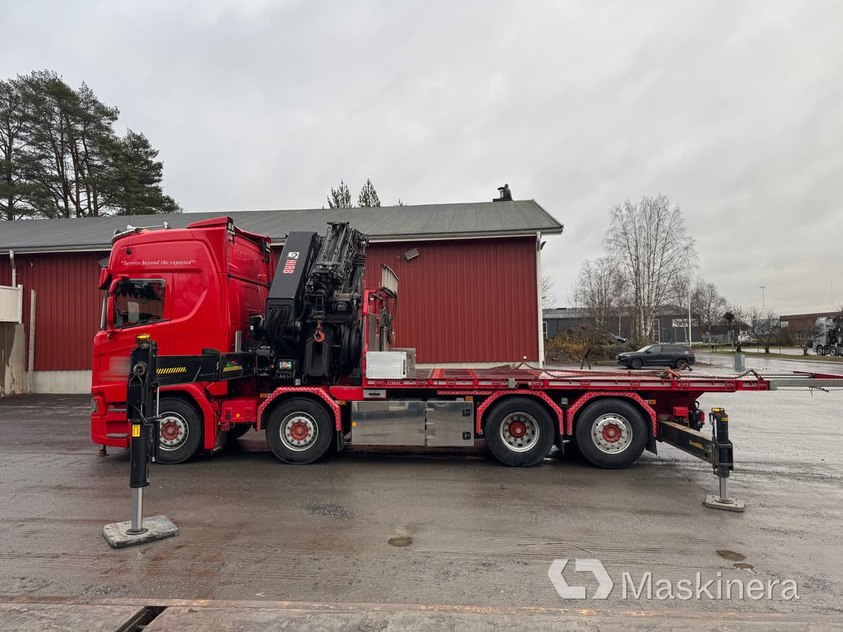 Scania R520B8X2*6NB Kranbil Scania R520 - شاحنات مسطحة, شاحنة كرين: صور 2 Scania R520B8X2*6NB Kranbil Scania R520 - شاحنات مسطحة, شاحنة كرين: صور 2