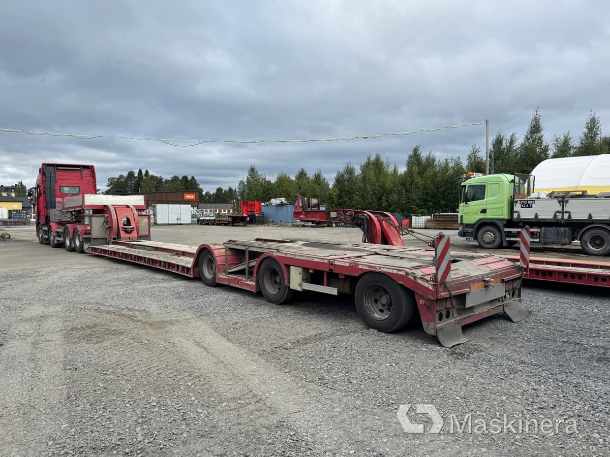 Trailerteknik T3-66-KNOUT-S Maskintrailer Trailerteknik 3-axlad - شاحنة نقل سيارات نصف مقطورة: صور 3 Trailerteknik T3-66-KNOUT-S Maskintrailer Trailerteknik 3-axlad - شاحنة نقل سيارات نصف مقطورة: صور 3