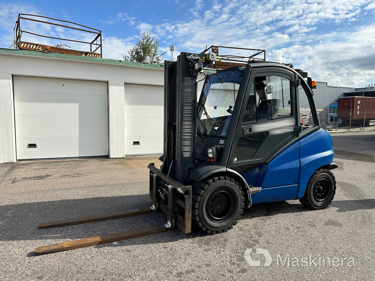 Truck Linde H50D Triplex - رافعة شوكية ديزل: صور 1 Truck Linde H50D Triplex - رافعة شوكية ديزل: صور 1