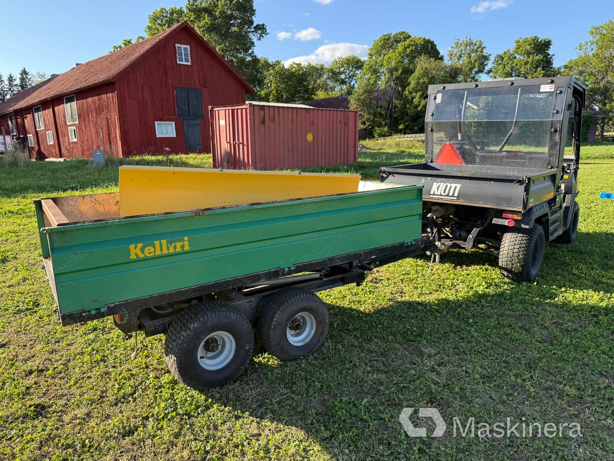 UTV Kioti MEC2210 med tippvagn & plog - اتفس: صور 5 UTV Kioti MEC2210 med tippvagn & plog - اتفس: صور 5