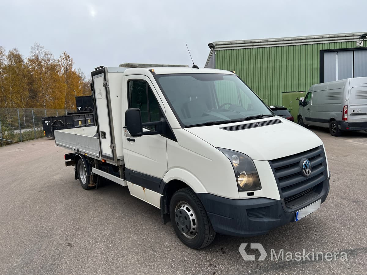 Volkswagen Crafter 50 2.5 TDI Kranbil med flak Volkswagen Crafter - فان: صور 3 Volkswagen Crafter 50 2.5 TDI Kranbil med flak Volkswagen Crafter - فان: صور 3