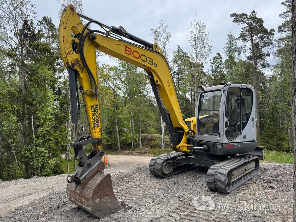 Wacker Neuson 8003-2 Grävmaskin Wacker Neuson 8003 RD - حفارات زحافة: صور 1 Wacker Neuson 8003-2 Grävmaskin Wacker Neuson 8003 RD - حفارات زحافة: صور 1