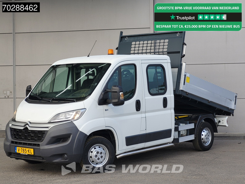 Citroën Jumper 130PK Kipper Dubbel Cabine Trekhaak Euro6 Tipper Benne Kieper 2m3 Trekhaak - قلاب صغير: صور 1 Citroën Jumper 130PK Kipper Dubbel Cabine Trekhaak Euro6 Tipper Benne Kieper 2m3 Trekhaak - قلاب صغير: صور 1