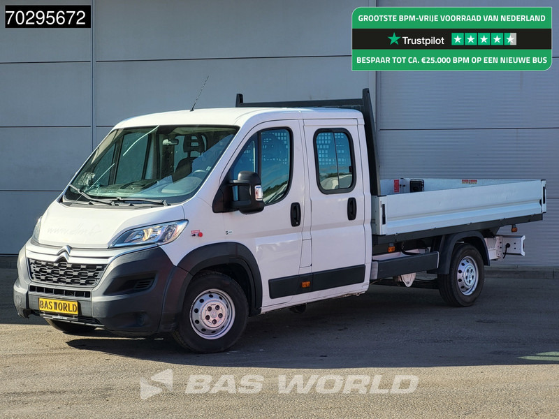 Citroën Jumper 140PK Open Laadbak Dubbel Cabine Airco Euro6 Pritsche Pickup Open Box Airco - الشاحنات الصغيرة المسطحة: صور 1 Citroën Jumper 140PK Open Laadbak Dubbel Cabine Airco Euro6 Pritsche Pickup Open Box Airco - الشاحنات الصغيرة المسطحة: صور 1