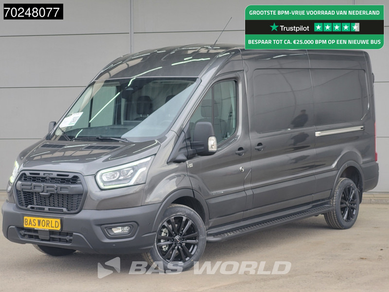 Ford Transit 165pk Automaat Black Edition 2025 model Dubbele schuifdeur L3H2 ACC 360camera Navi CarPlay Xenon Camera 11m3 Airco - فان: صور 1 Ford Transit 165pk Automaat Black Edition 2025 model Dubbele schuifdeur L3H2 ACC 360camera Navi CarPlay Xenon Camera 11m3 Airco - فان: صور 1