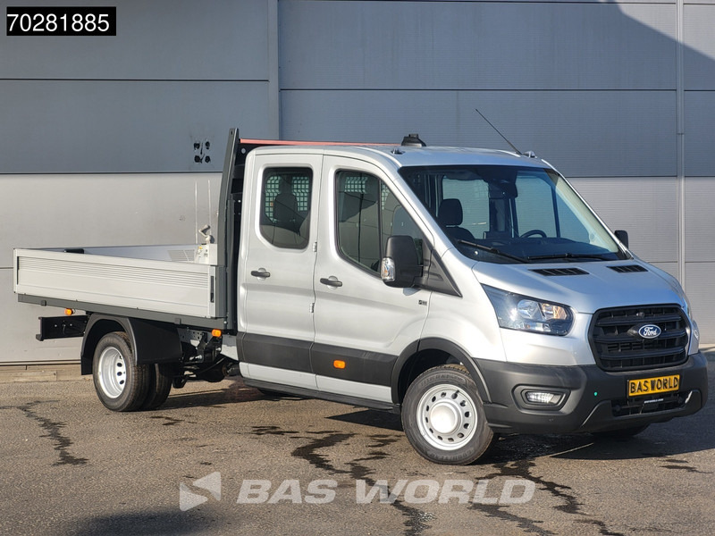 Ford Transit 170pk Automaat Dubbel Cabine 3500kg Trekhaak Open Laadbak Pritsche SYNC4 scherm CarPlay Camera Pickup Airco Trekhaak Cruise cont - الشاحنات الصغيرة المسطحة: صور 3 Ford Transit 170pk Automaat Dubbel Cabine 3500kg Trekhaak Open Laadbak Pritsche SYNC4 scherm CarPlay Camera Pickup Airco Trekhaak Cruise cont - الشاحنات الصغيرة المسطحة: صور 3