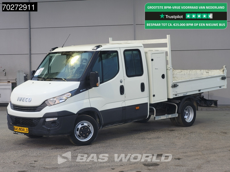 Iveco Daily 35C12 Kipper Dubbel Cabine met Kist Dubbellucht 3,5t Trekhaak Airco Cruise Euro6 Kieper Tipper Benne 1m3 Airco Dubbel cabine Tre - قلاب صغير: صور 1 Iveco Daily 35C12 Kipper Dubbel Cabine met Kist Dubbellucht 3,5t Trekhaak Airco Cruise Euro6 Kieper Tipper Benne 1m3 Airco Dubbel cabine Tre - قلاب صغير: صور 1