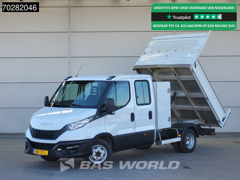 Iveco Daily 35C14 Open Laadbak met Kist Dubbel Cabine Dubbellucht 3,5t Trekhaak Airco Cruise Euro6 Pritsche Pickup Open Box Airco Dubbel cab - الشاحنات الصغيرة المسطحة: صور 1 Iveco Daily 35C14 Open Laadbak met Kist Dubbel Cabine Dubbellucht 3,5t Trekhaak Airco Cruise Euro6 Pritsche Pickup Open Box Airco Dubbel cab - الشاحنات الصغيرة المسطحة: صور 1