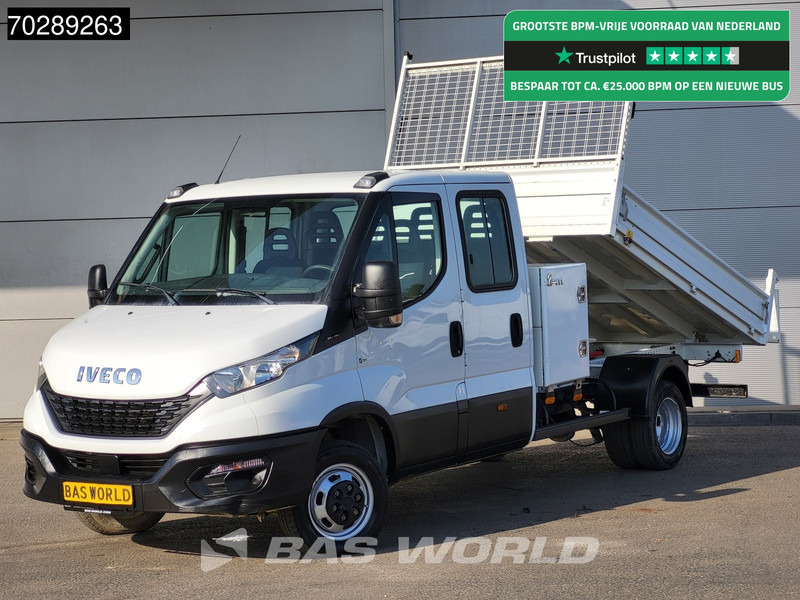 Iveco Daily 35C16 3.0L Open Laadbak met Kist Dubbel Cabine Dubbellucht 3,5t Trekhaak Navi Airco Cruise Camera Euro6 Pritsche Pickup Open Box - الشاحنات الصغيرة المسطحة: صور 1 Iveco Daily 35C16 3.0L Open Laadbak met Kist Dubbel Cabine Dubbellucht 3,5t Trekhaak Navi Airco Cruise Camera Euro6 Pritsche Pickup Open Box - الشاحنات الصغيرة المسطحة: صور 1