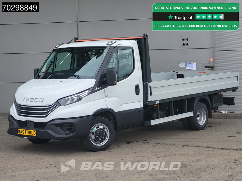 Iveco Daily 35C21 3.0L Automaat Open Laadbak 3,5t Trekhaak 210PK Dubbellucht ACC LED Airco Cruise Euro6 Pritsche Pickup Open Box Airco Trekh - الشاحنات الصغيرة المسطحة: صور 1 Iveco Daily 35C21 3.0L Automaat Open Laadbak 3,5t Trekhaak 210PK Dubbellucht ACC LED Airco Cruise Euro6 Pritsche Pickup Open Box Airco Trekh - الشاحنات الصغيرة المسطحة: صور 1