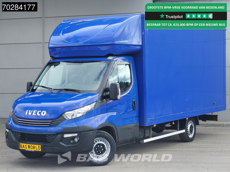 Iveco Daily 35S14 Automaat Bakwagen Achterdeuren 488cm lang! Airco Cruise Camera Euro6 Meubelbak Koffer 24m3 Airco Cruise control - الشاحنات الصغيرة صندوق مغلق: صور 1 Iveco Daily 35S14 Automaat Bakwagen Achterdeuren 488cm lang! Airco Cruise Camera Euro6 Meubelbak Koffer 24m3 Airco Cruise control - الشاحنات الصغيرة صندوق مغلق: صور 1