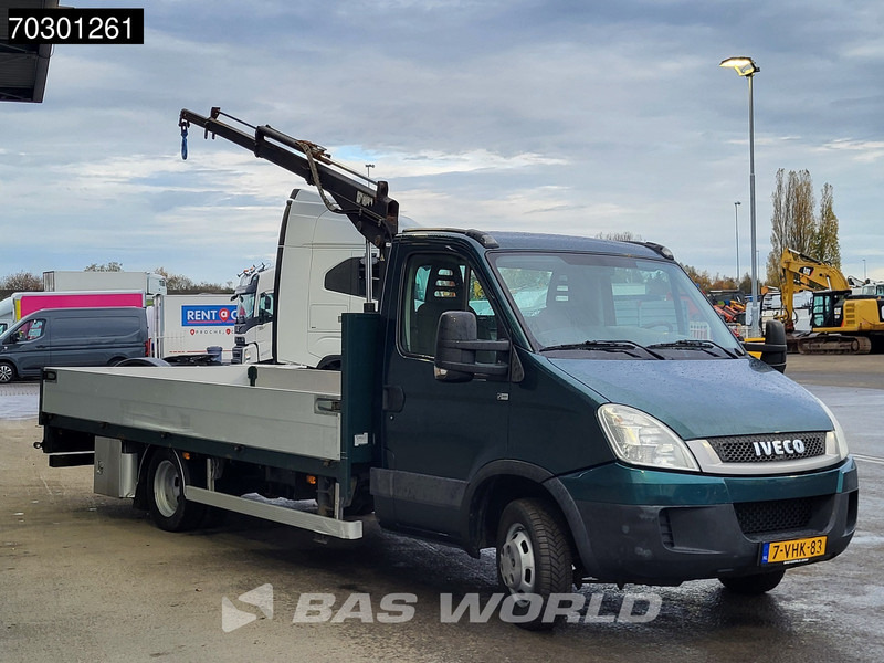 Iveco Daily 40C18 3.0L Kraanwagen Open Laadbak Hyya 017T 1320KG 3,5t Trekhaak Airco 180PK Kraan Cran Kranwagen Crane Pritsche Pickup Open Bo - الشاحنات الصغيرة المسطحة: صور 5 Iveco Daily 40C18 3.0L Kraanwagen Open Laadbak Hyya 017T 1320KG 3,5t Trekhaak Airco 180PK Kraan Cran Kranwagen Crane Pritsche Pickup Open Bo - الشاحنات الصغيرة المسطحة: صور 5
